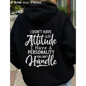 Women’s Casual Outdoor Hoodie – Stylish and Durable with Strong Graphic Design