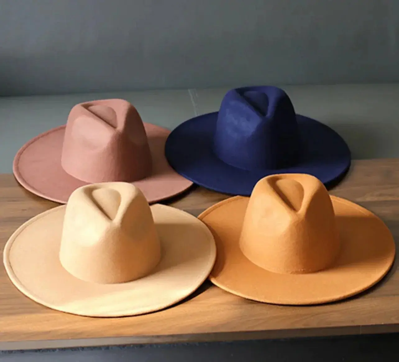 Wide Brim Fedora Sun Hat for Men & Women | Premium Cotton & Polyester Stiff Brim Hat – UV Protection for Beach, Outdoor & Travel | Unisex Adjustable Fit