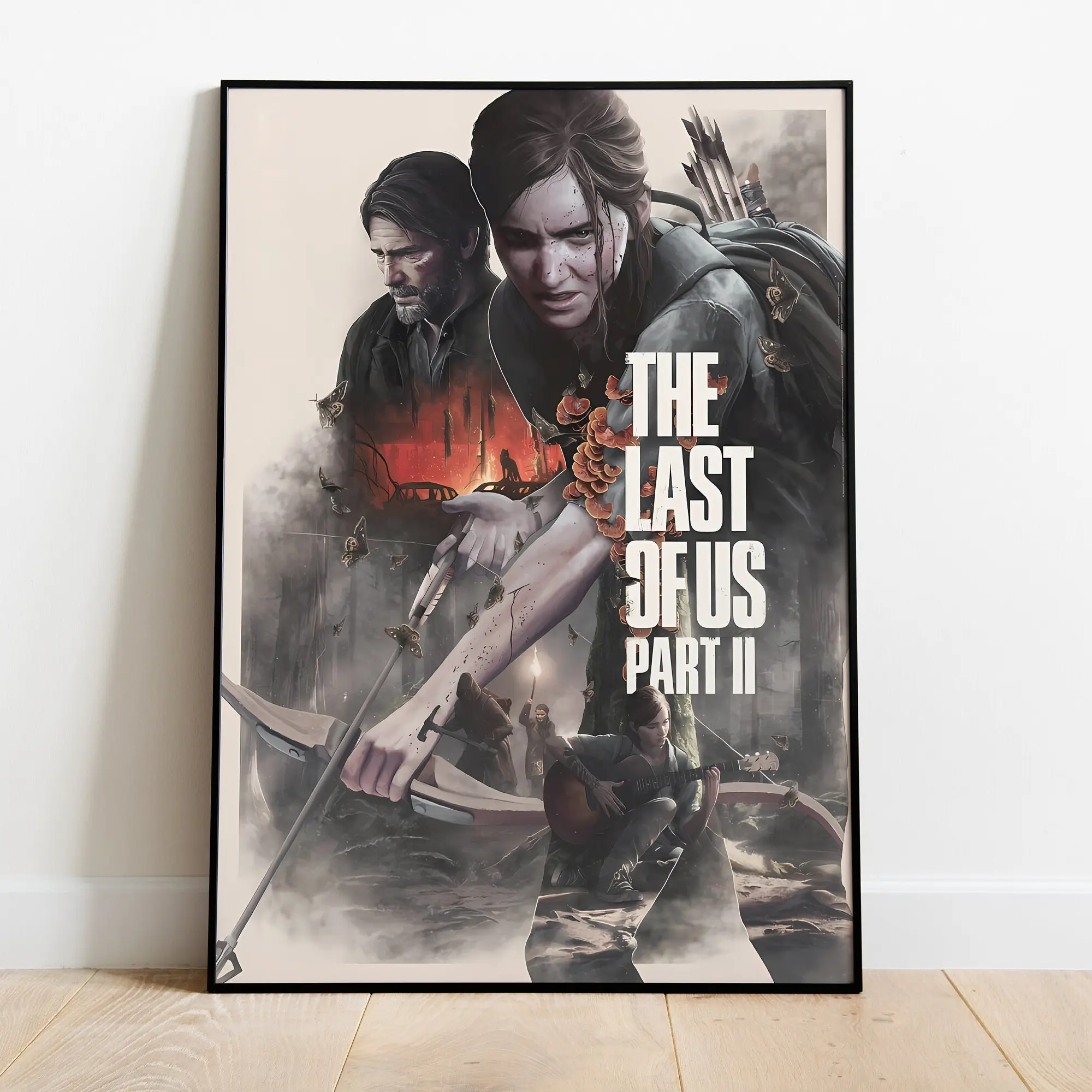 The Last of Us Game Poster, The Last of Us Classic Gamer Poster Decor Photo