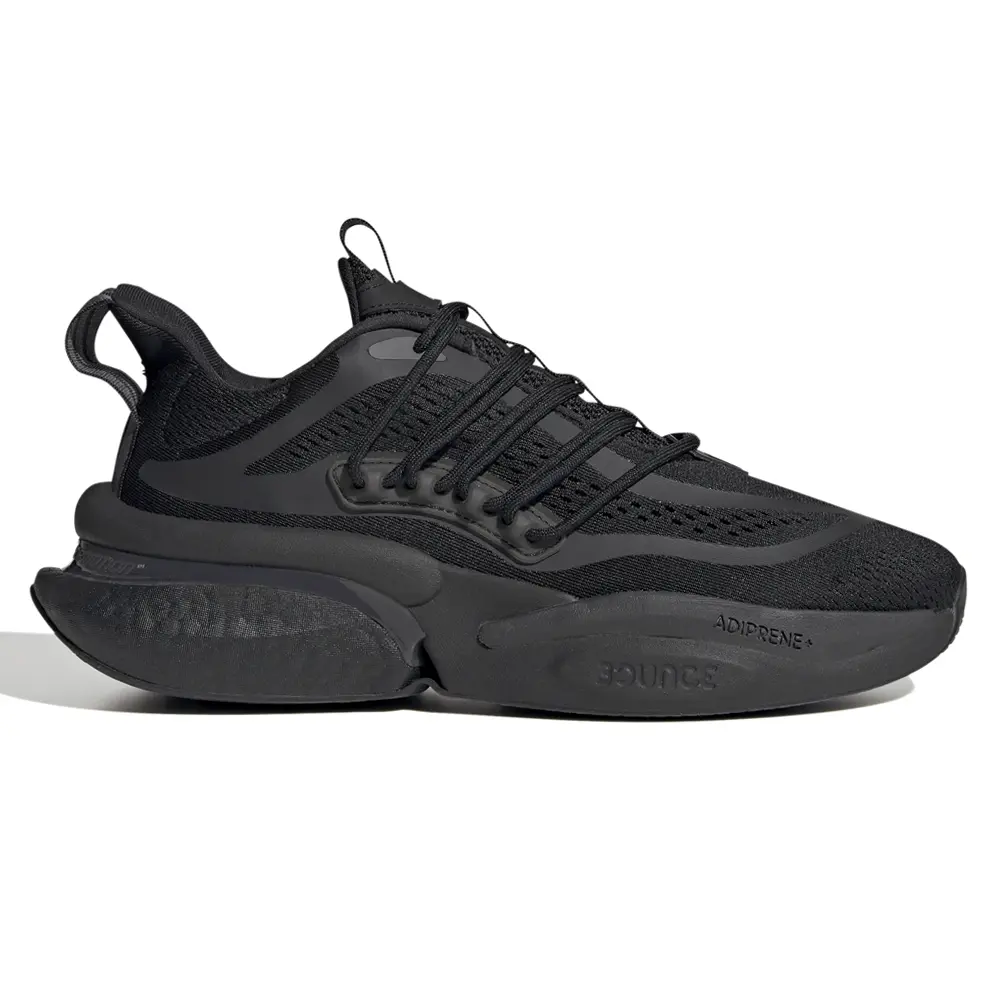 adidas Mens Alphaboost V1 Sneakers Shoes Casual - Black adidas Mens Alphaboost V1 Sneakers Shoes Casual - Black
