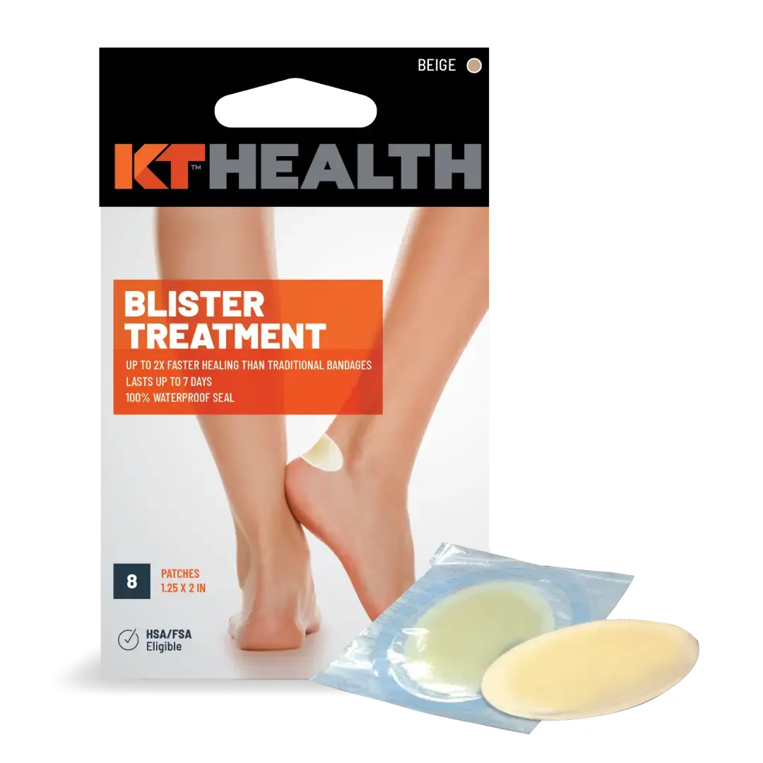 KT Health Blister Treatment Patch, Gel, Athlete, Water Proof, Foot Care Products