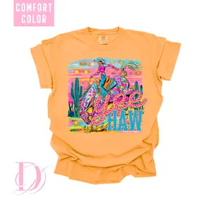 NEON YEEHAW Comfort Colors T-shirt
