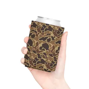 Everything Old School Camo Can Cooler - Can Cooler with Duck Camouflage Design | Hunting Season | Hunter Accessories | Camouflage Style