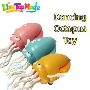 Dancing Octopus Toy for Kids – Light-Up Musical Crawling Toy with Fun Movements, Bright LED Lights, Sensory Development – Safe & Durable Gift for Toddlers, Boys & Girls Ages 3+ Interactive Baby