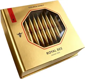Sweet & Pure Organic Honey -12 Individual 20g Sachets Containing Bee Pollen and Royal Jelly