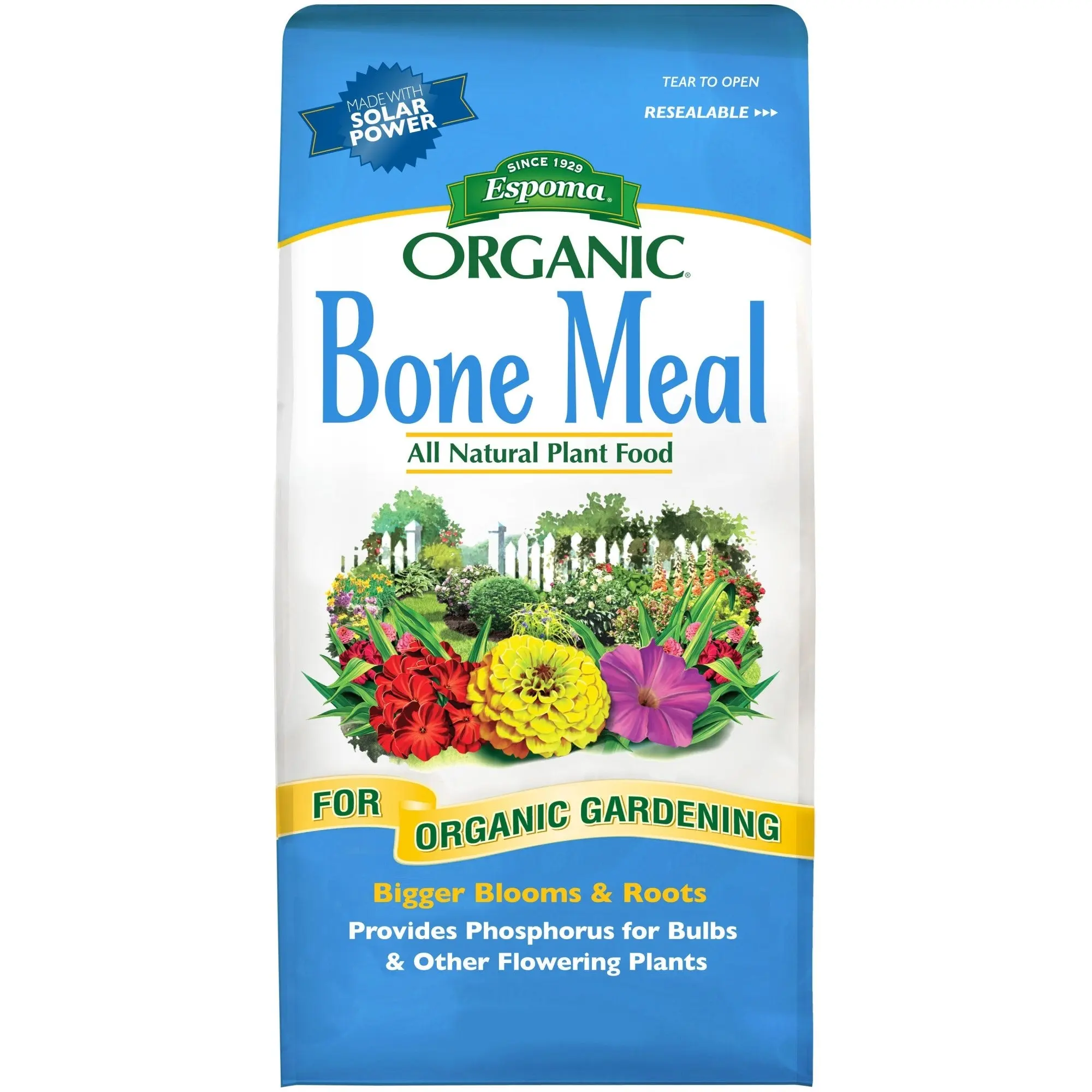 Espoma Organic Bone Meal 4-12-0 All-Natural Plant Food for Blooms and Roots, 4lb