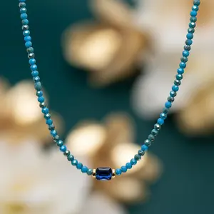 Coastal Dusk Beaded Necklace LM