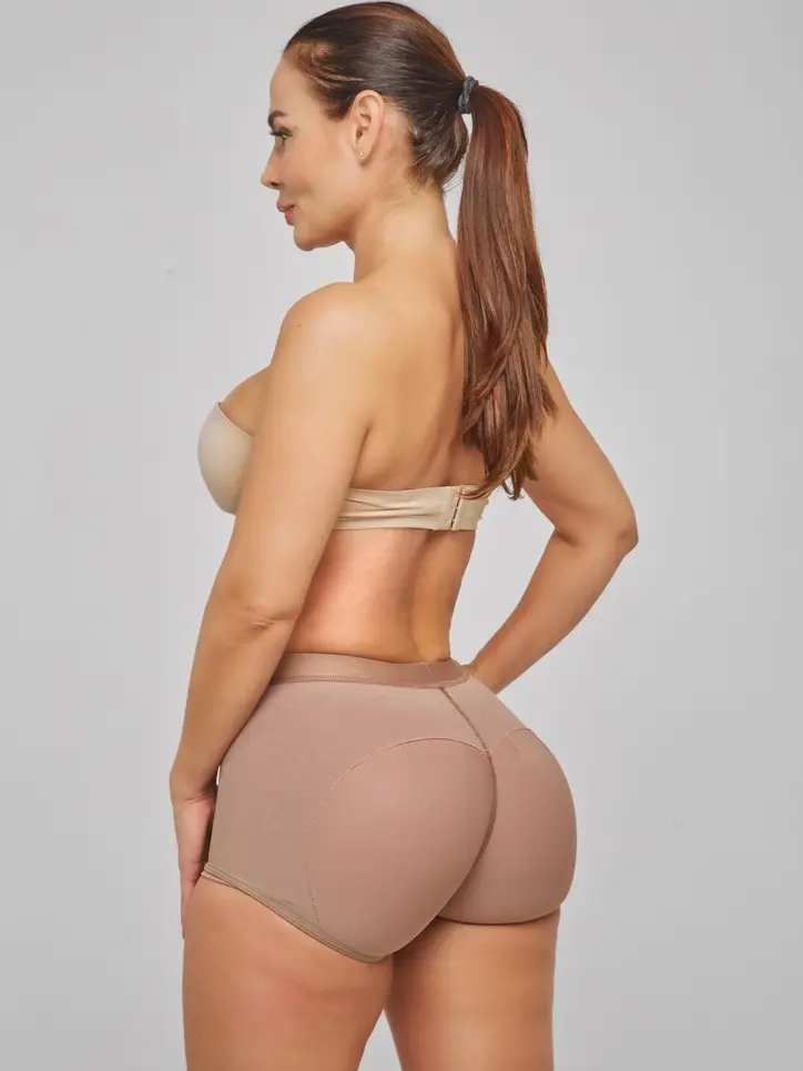 LIANA FASHION Shapewear for Women, High Waist Powernet Boyshorts with Seamless Tummy Control, Body Contouring & Butt Lifting, Basic