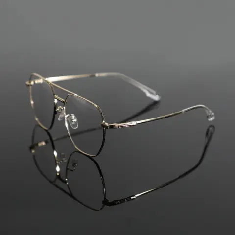 Men's Business Fashion Eyeglasses, Simple Style Plain Color Eyeglasses for Work, Daily Clothing Decor, Perfect for Student Daily Use