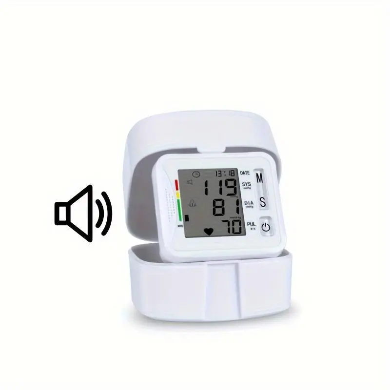 Ideal for Hypertension Management & Cardiovascular Health, Blood Pressure Monitor for Home, Blood Pressure Machine, Blood Pressure Monitor Wrist Cuff, Blood Pressure Cuff, Blood Pressure Monitor