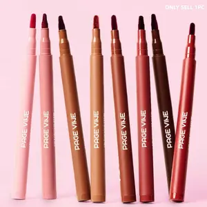 Velvet Lip Liner Makeup, Long-Lasting Non-Stick Formula, Easy to Apply, Suitable for All Skin Types, Perfect Holiday Gift Idea