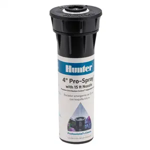 Hunter 7014325 4 in. Pro-Spray Pop-Up Sprinkler for 706 sq. ft. Area, Outdoor
