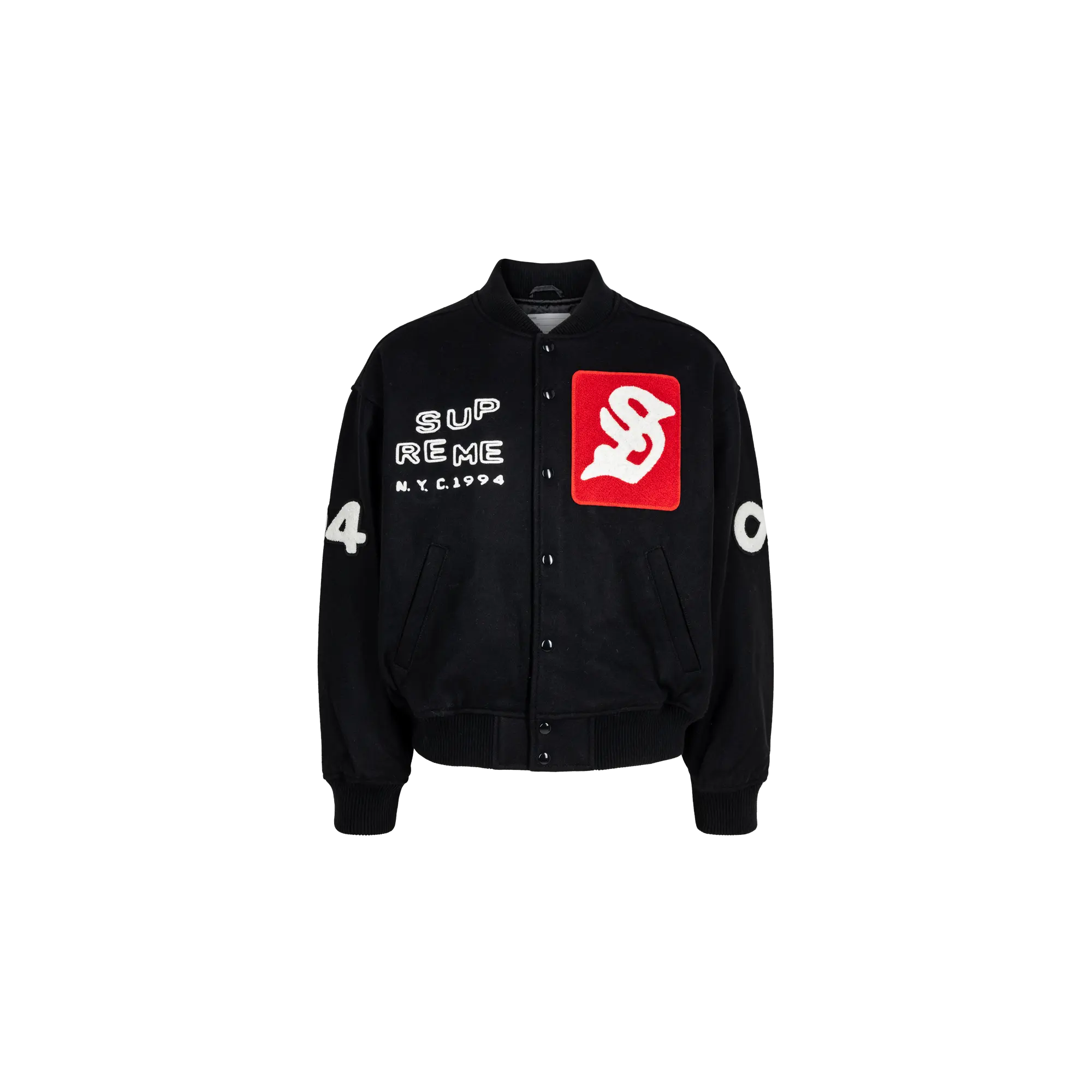 Supreme Tourist Varsity Jacket "Black" SU23197