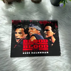 BloodInBloodOut 2026 Calendar, BIBO 2026 Destop Calendar, Movie Calendar, 2026 Calendar, Unique Christmas Gift, Calendar Gift, Holiday Gift Ideas