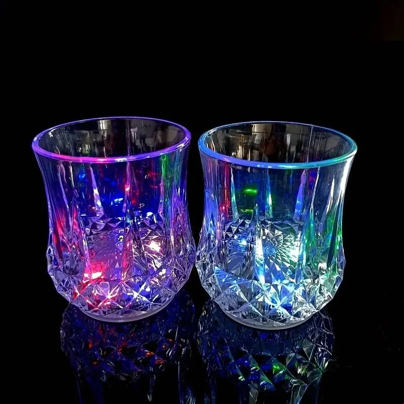 Glowing Party Wine Glass, Drinking Cup, Drinking Glassware, Glasses Drinking, Perfect for Celebrations & Gatherings, Enhance Your Drinkware Collection, Ideal Gift Idea