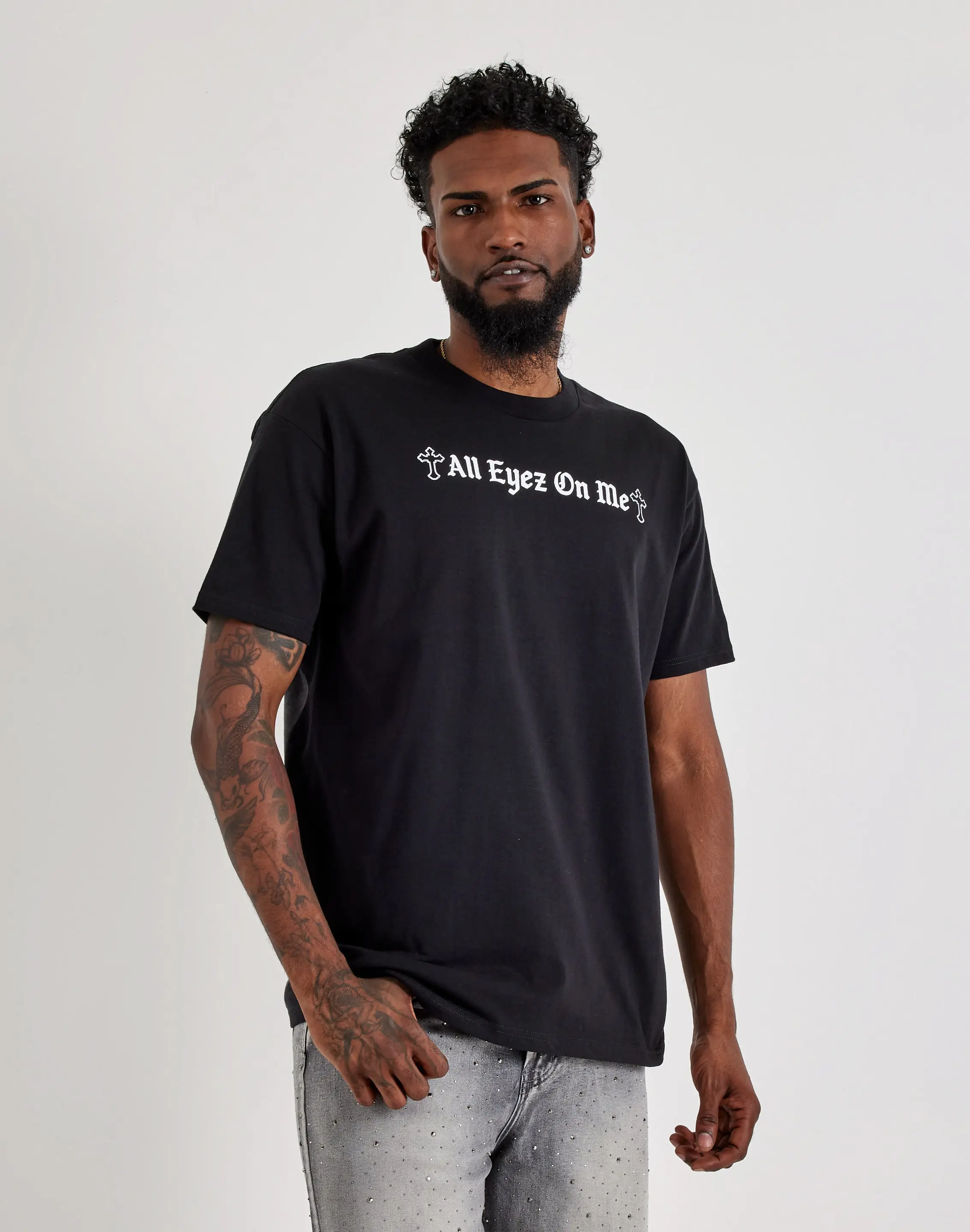 Mens Philcos Tupac All Eyez On Me Tee