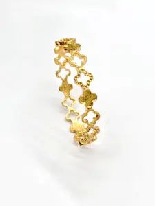 Classic Palace Style 24k Women's Luxury Elegant Bracelet, Gold Color, No Choking Hazard