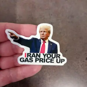 Trump sticker. Stickers pack  Anti Trump  Political stickers  Meme stickers  Waterproof1
