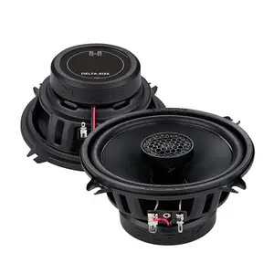 Deaf Bonce Black Hydra Delta 513X Car Audio 5.2” Coaxial Loudspeakers with Tweeters (Pair) - 60W RMS, 1200W Max, Loudspeakers And Tweeters