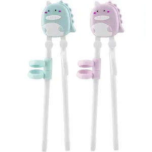 2 Pairs  Chopsticks, Dinosaur  Learning Practice Chopsticks for Beginners