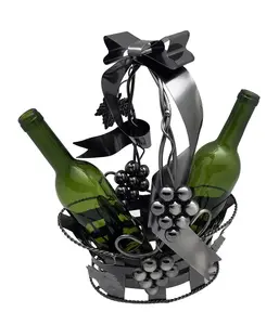 16x11.5 WINE BASKET HOLDING TWO BOTTLES (BOTTLES NOT INCLUDED)