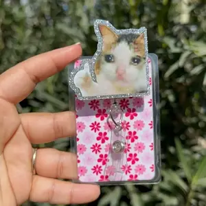 Meme Sad cat badge reel | Nurse badge reel | retractable badge reel | student Nurse gift | coworker gift | medical badge reel |funny badge