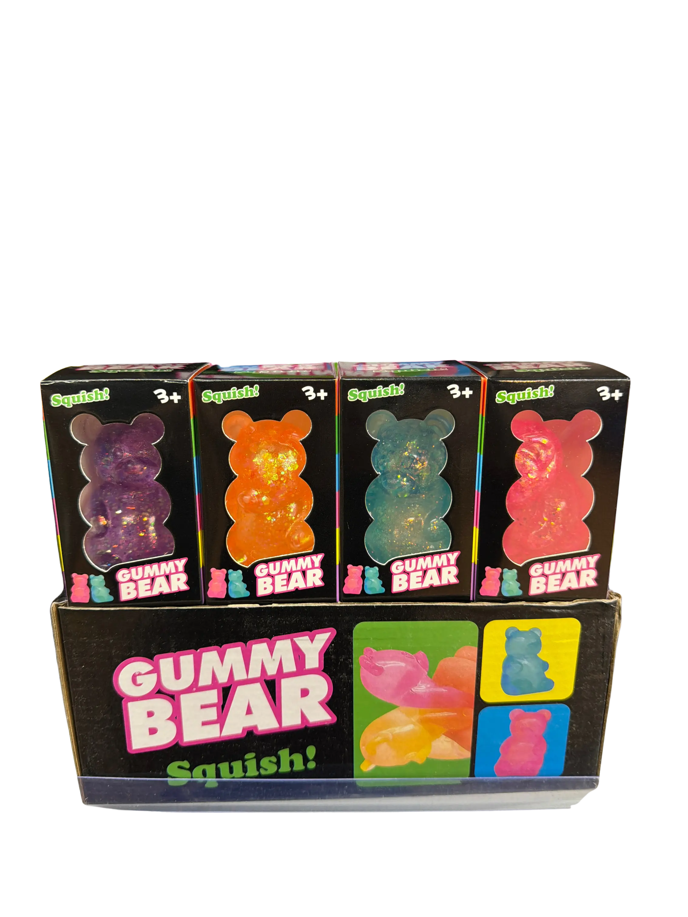 Glitter Slow Rise Squishy Gummy Bear
