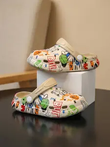 Hole Shoes Summer Anti-Slip Wear-Resistant Medium Toddler Home Outdoor Two-In-One Enclosed Sandals