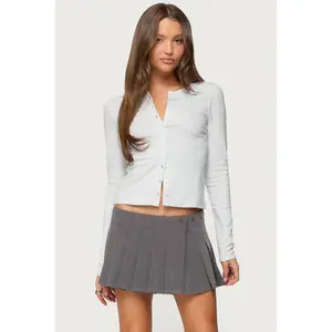 Asti Button Up Long Sleeve Top