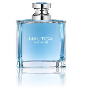 Nautica Voyage Eau De Toilette for Men - Fresh, Romantic, Fruity Scent Woody, Aquatic Notes of Apple, Water Lotus, Cedarwood, and Musk Ideal Day Wear 3.3 Fl Oz