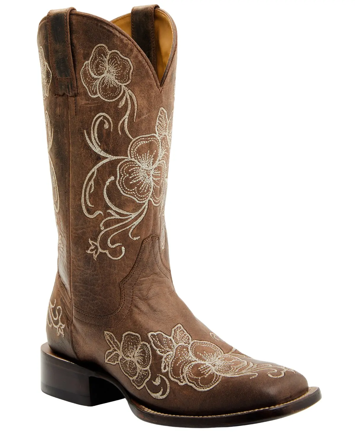 Shyanne Women's Women'S Lasy Western Boot Broad Square Toe - Bswsp23l2