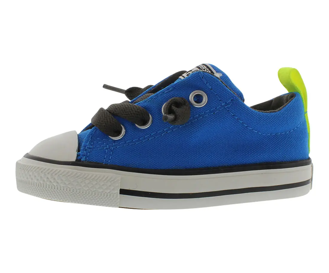 Converse Shoes for Infants & Toddlers, Chuck Taylor Street Slip-On Canvas Bootie Set Unisex Shoes, 2-3 Years, Booties Unisex Shoes