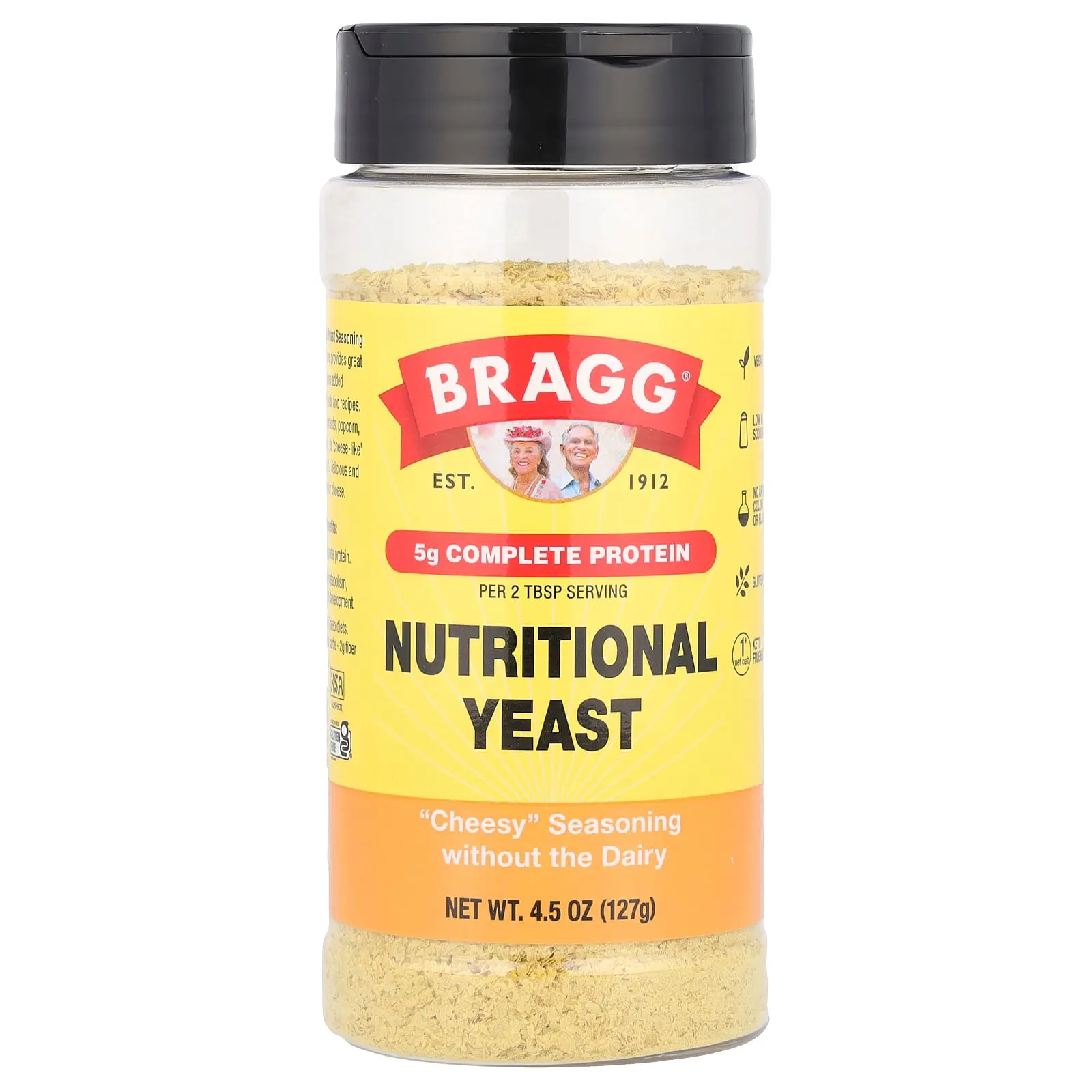 Bragg Nutritional Yeast, 4.5 oz (127 g) Bragg Nutritional Yeast, 4.5 oz (127 g)