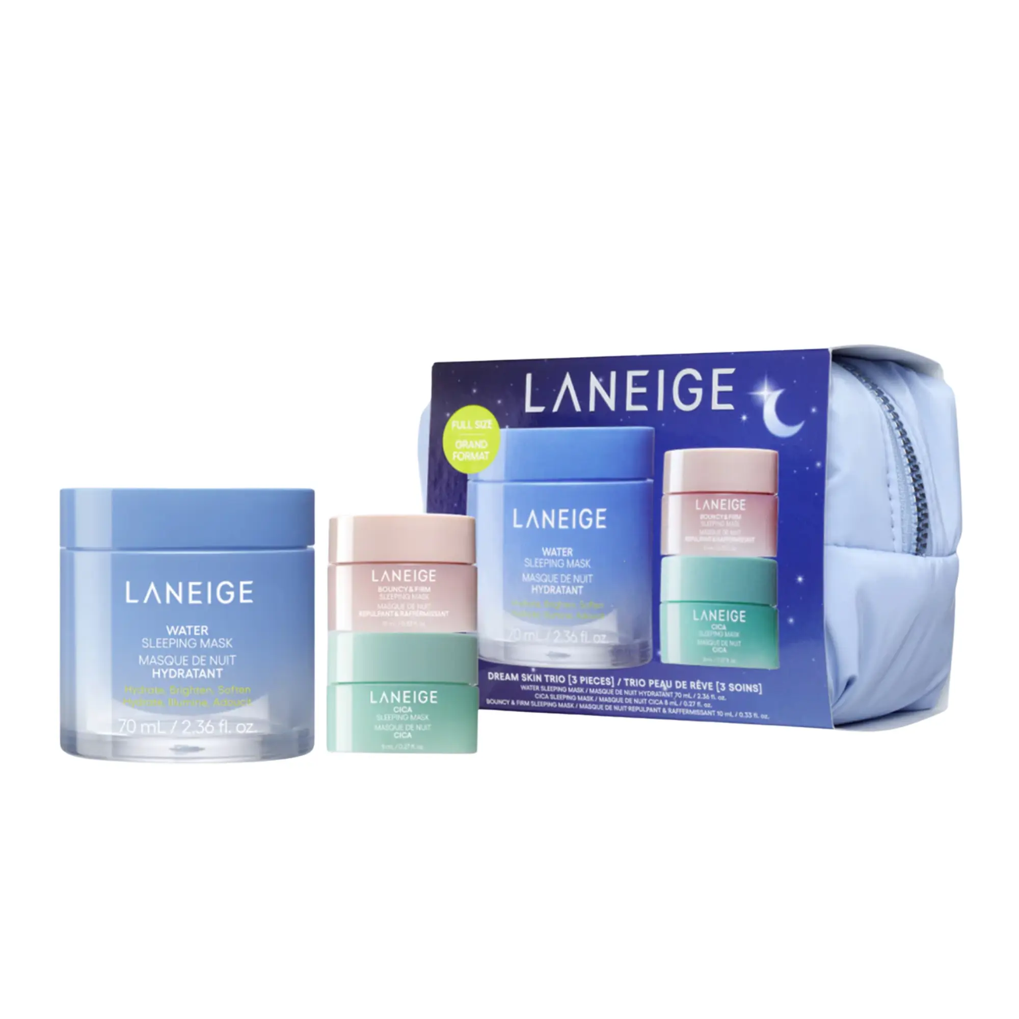 Laneige Dream Skin Trio, Skincare Kit Laneige Dream Skin Trio, Skincare Kit