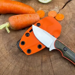 15017 HIDDEN CANYON HUNTER Fixed Blade Knife 2.44 Inch 8Cr13Mov Drop Point Blade G10 Handle Outdoor Hunting Camping Knives Gear