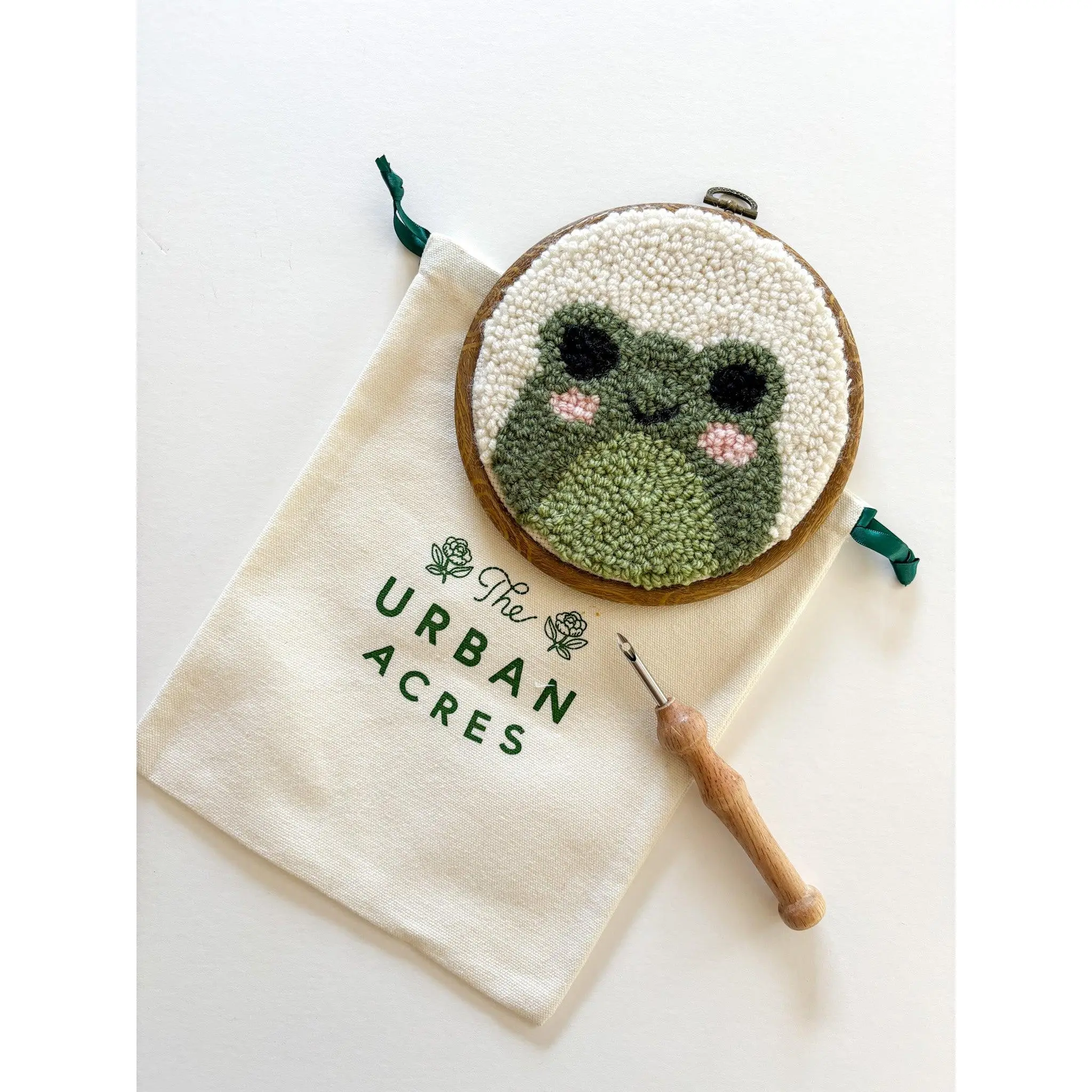 Frog Punch Needle Kit Frog Punch Needle Kit