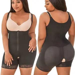 Fajas Colombianas Shapewear for Women Postpartum Tummy Control Body Shaper Butt Lifter Bodysuit 1pcs Womenswear Compression Basic Minimalist