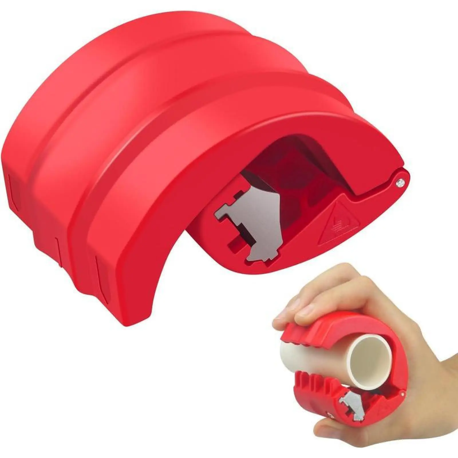 Plastic Cutter Tool PVC Pipe Cutter 9022 10 BK, 20-50mm Cutting Range Plumbing Cutter for Plastic Pipes and Sealing Sleeves, Professional Handheld Cutting Tool.