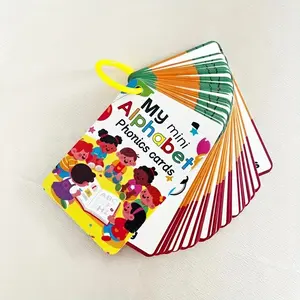 Alphabet Phonics Learning Cards, Flashcards Learning Alphabet, 27-Piece Educational Toy Set for Kids, English Language Study & Practice, Perfect Gift Idea