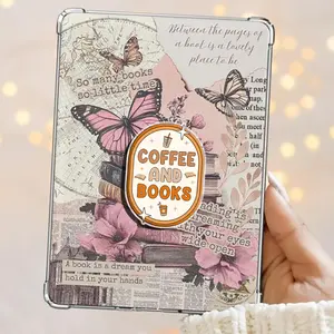 First, Coffee & Chapter One Latte Thoughts & Paperback Dream Grip Kindle Grip Book Lover Cute Kindle Accessories Phone Holder PopSocket Phone Grip Magnetic Pop Socket Phone Grip