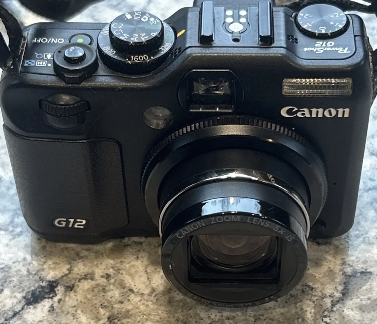Canon PowerShot g12 Camera NO Charger Tested Works Great 4