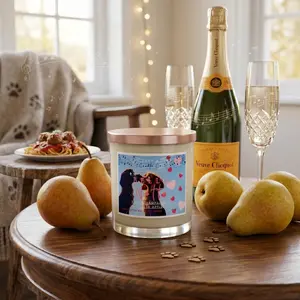 Bella Notte’ Soy Wax Candle—Pear, Champagne & Fresh Apples