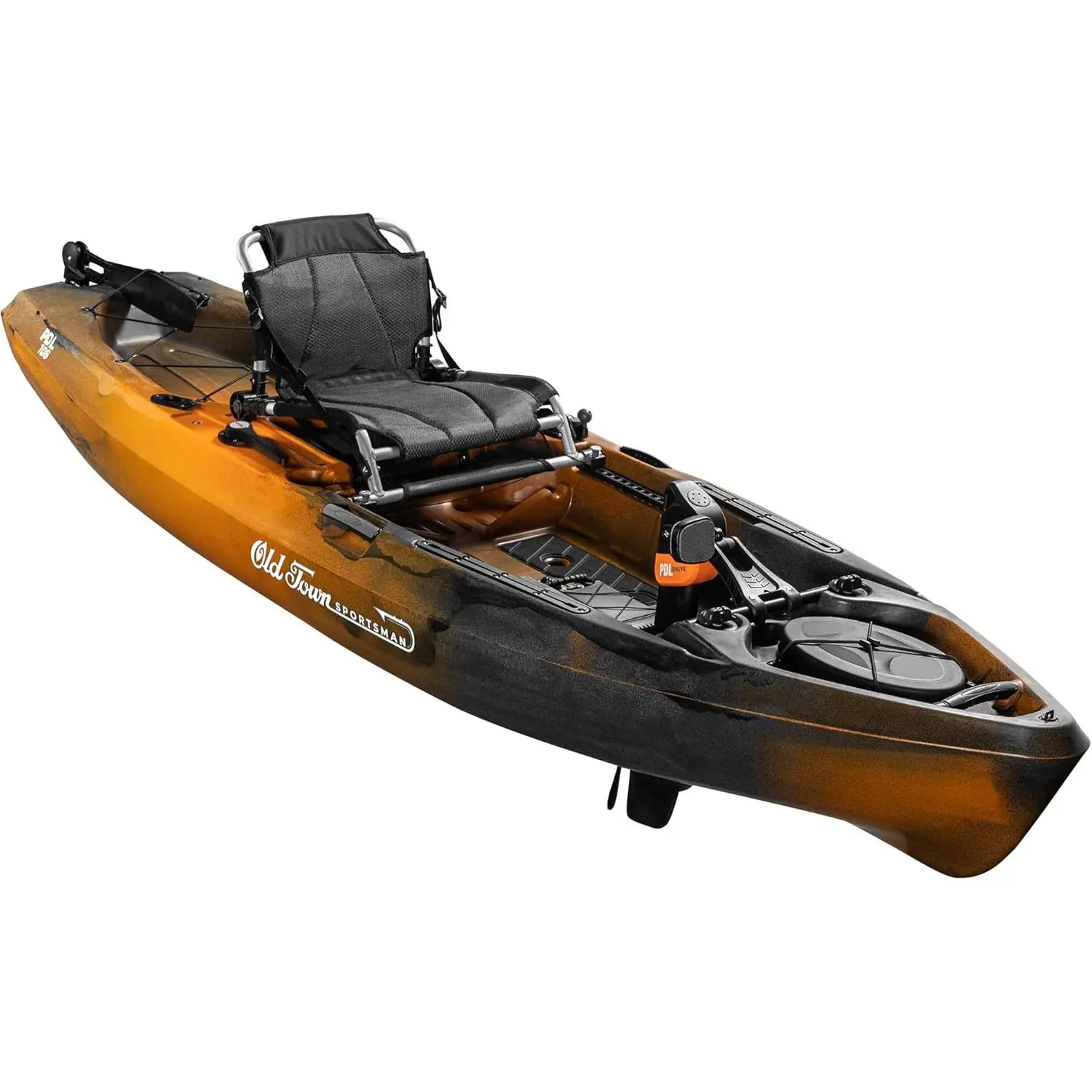 Old Town Sportsman PDL 106 Solo Sit-on-Top Fishing Pedal Kayak, 10 ft 6 in