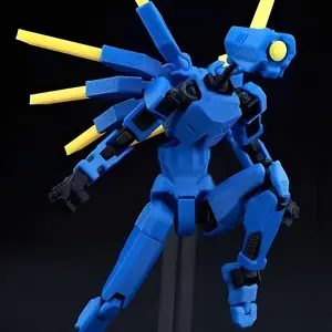 3D Printed Manikin  Ultrakill V1 Series Anime Action Figures Toys  Multi-Joint Mobile Robot Shapeshift Gifts  Model Toys Gift