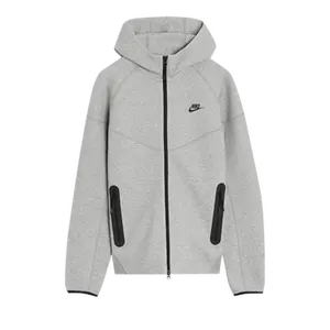 Nike Sportswear Tech Fleece Windrunner Full Zip Hoodie 'Dark Grey Heather/Black'