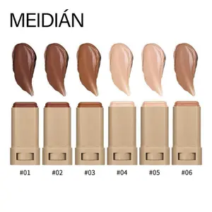 Long-lasting Moisturizing Solid Foundation, 1 Count Waterproof & Trans-proof Hydrating Foundation, Lightweight and Silky Texture, Suitable for All Skin Types, Makeup, Cosmetic