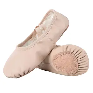 Woman Soft Leather Ballet Shoes/Ballet Slippers/Dance Shoes