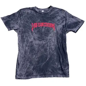 T-shirt Low Expectations Vintage Tee Cotton Unisex True To Size Mineral Washed Alt Fashion