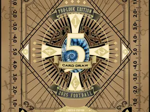 2025 Wildcard 5 Card Draw Pro-look