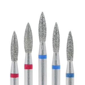 Diamond Nail Drill Bit - Flame